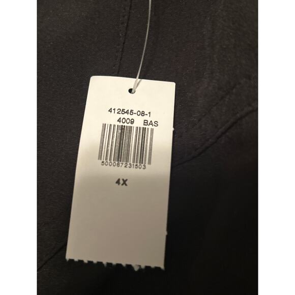 NWT Old Navy Plus Size Women's Shorts Black Elastic Waist Mid Rise Go-Dry Sz 4X - Picture 3 of 7